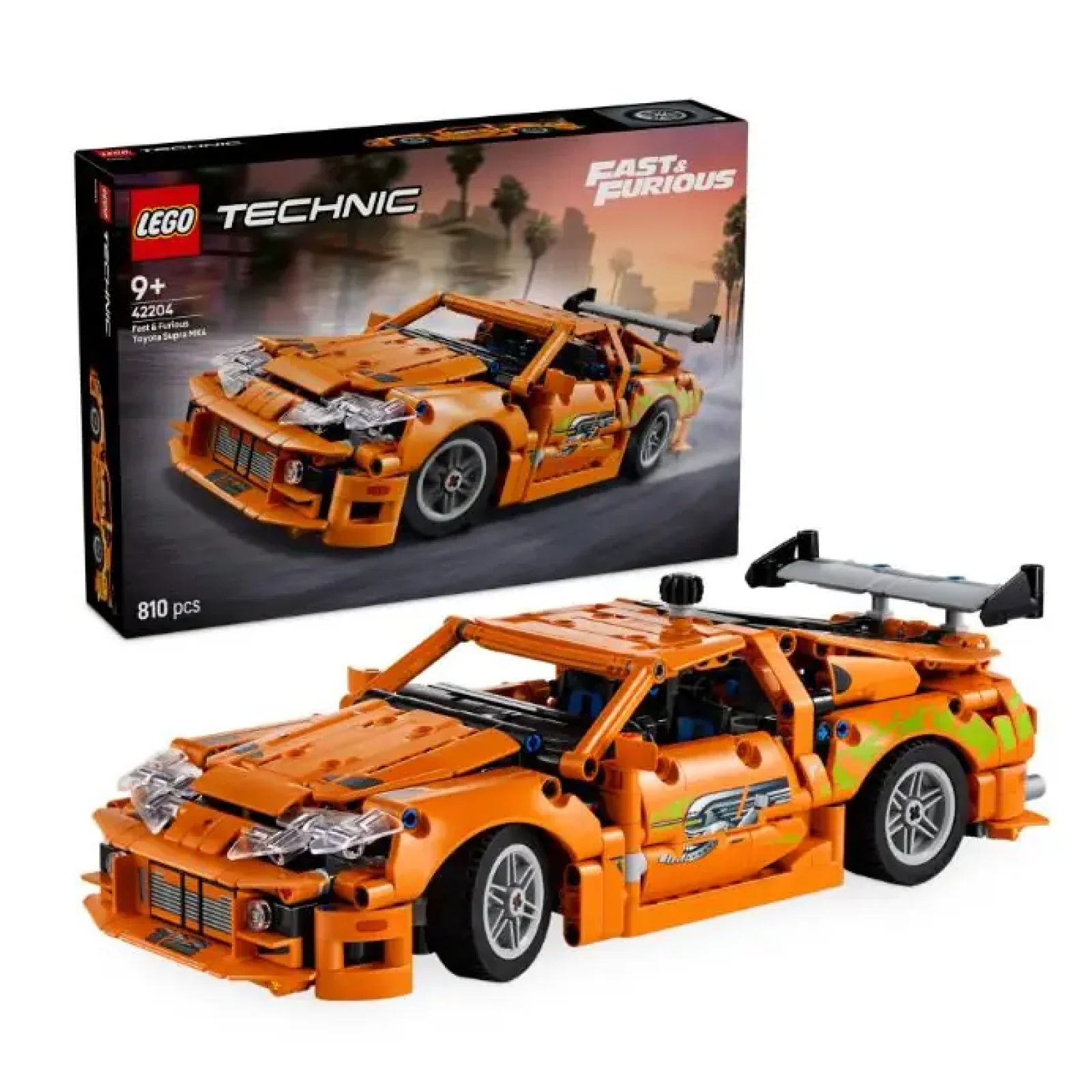 Конструктор LEGO Technic Fast and Furious Toyota Supra MK4 (42204) UA