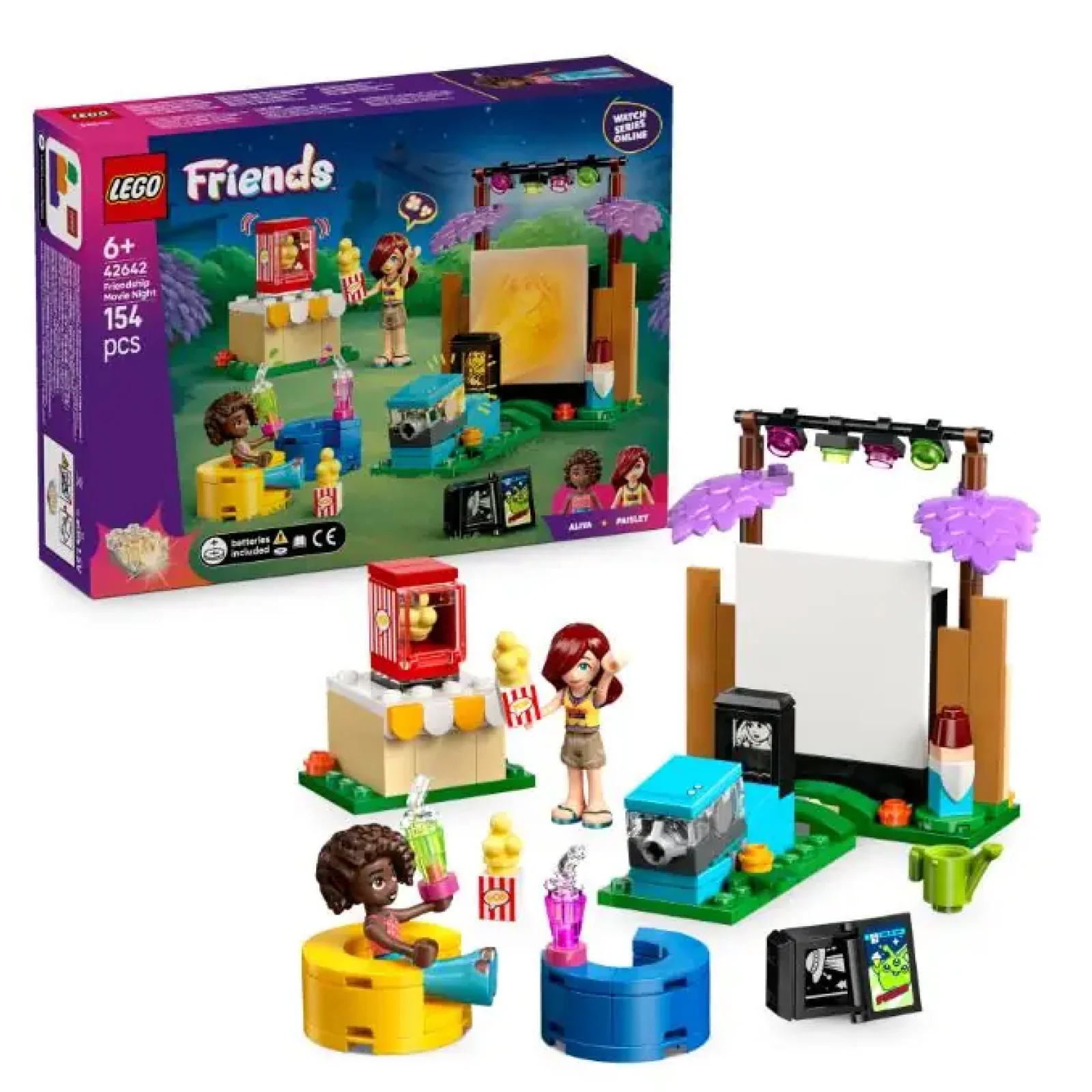 Конструктор LEGO Friends Вечер кино с друзьями (42642) UA