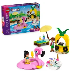 Конструктор LEGO Friends Вечірка єдинорога та фламінго біля басейну (42658) UA