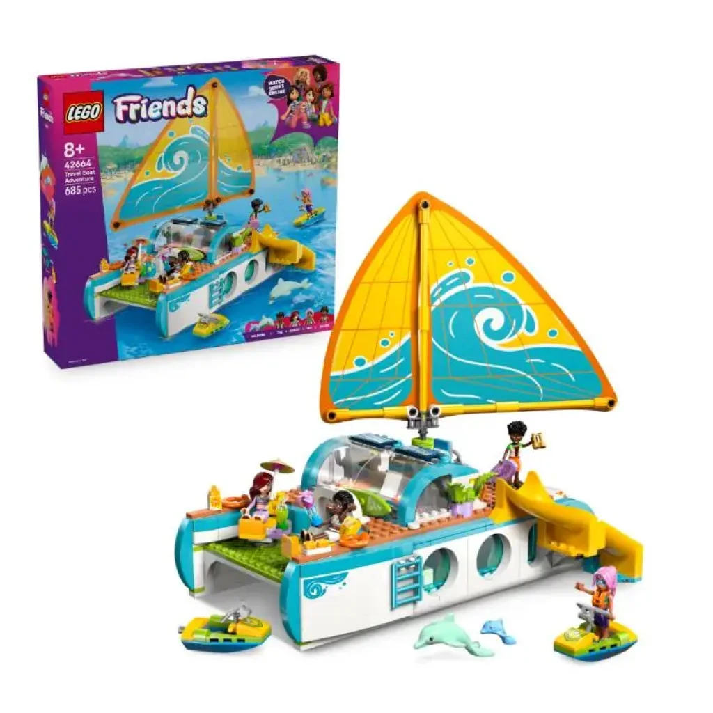 Конструктор LEGO Friends Пригоди на туристичному човні (42664) UA
