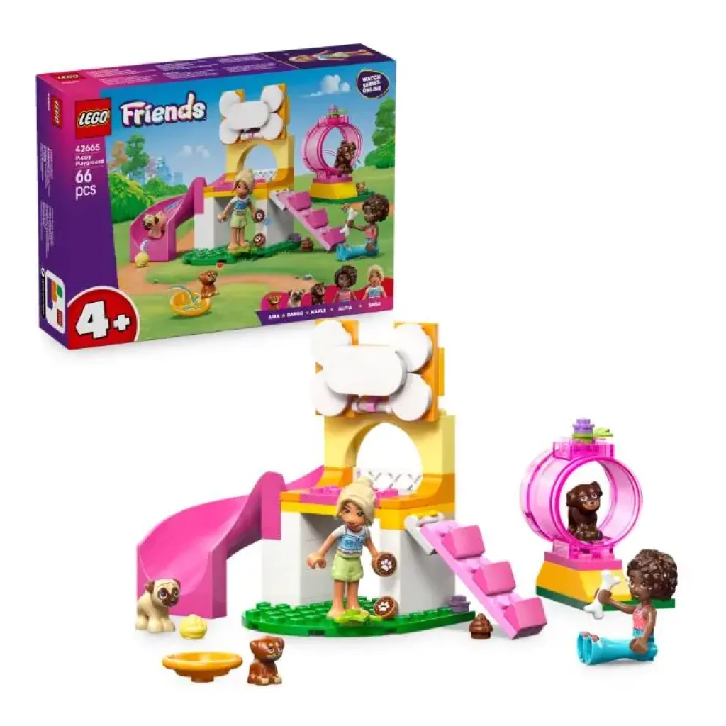 Конструктор LEGO Friends Ігровий майданчик для цуценят (42665) UA