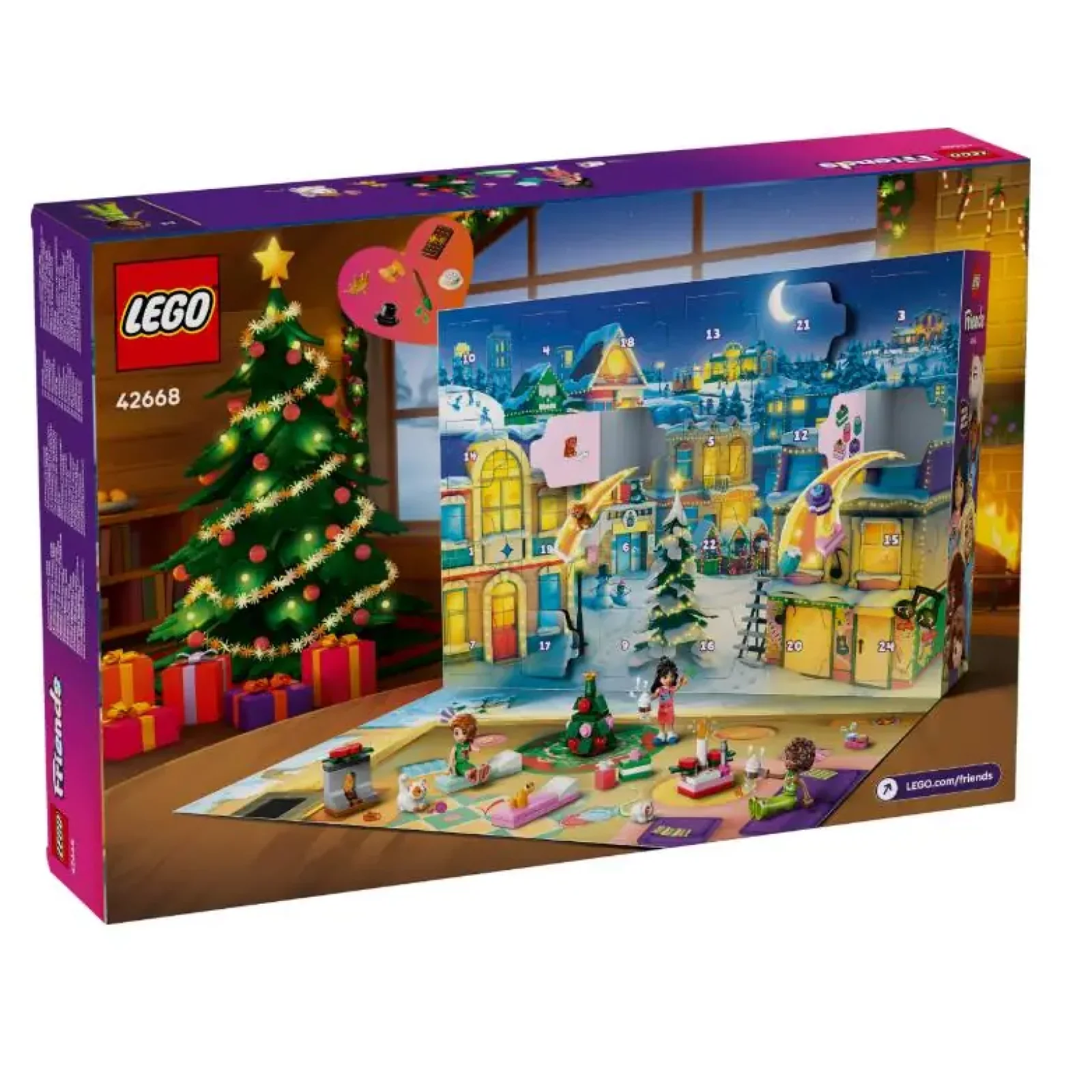 Конструктор LEGO Advent Friends 2025 (42668) UA