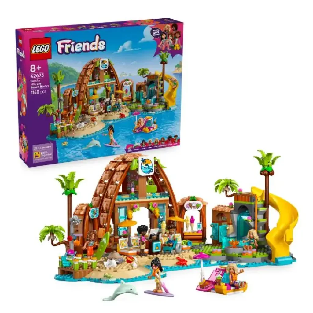 Конструктор LEGO Friends Пляжний курорт для сімейного відпочинку (42673) UA