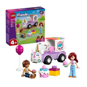Конструктор LEGO Friends Автомобіль для доставки тортів з єдинорогами (42675)