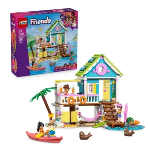 Конструктор LEGO Friends Пляжний будиночок з морськими котиками (42699)