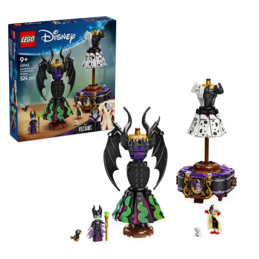 Конструктор LEGO Disney Classic Сукні Малефісенти та Лютелли де Віль (43262) UA