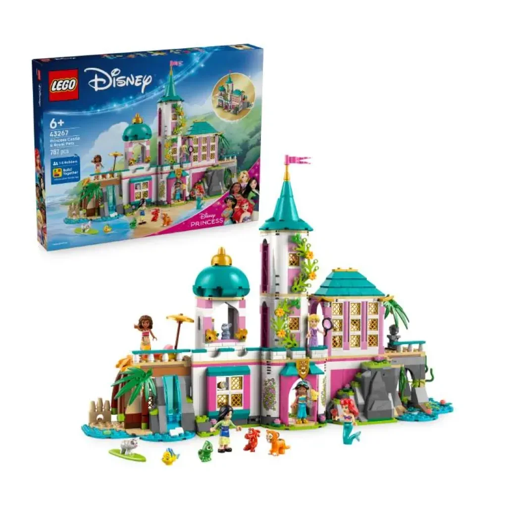 Конструктор LEGO Disney Princess Замок принцеси та королівські улюбленці (43267) UA