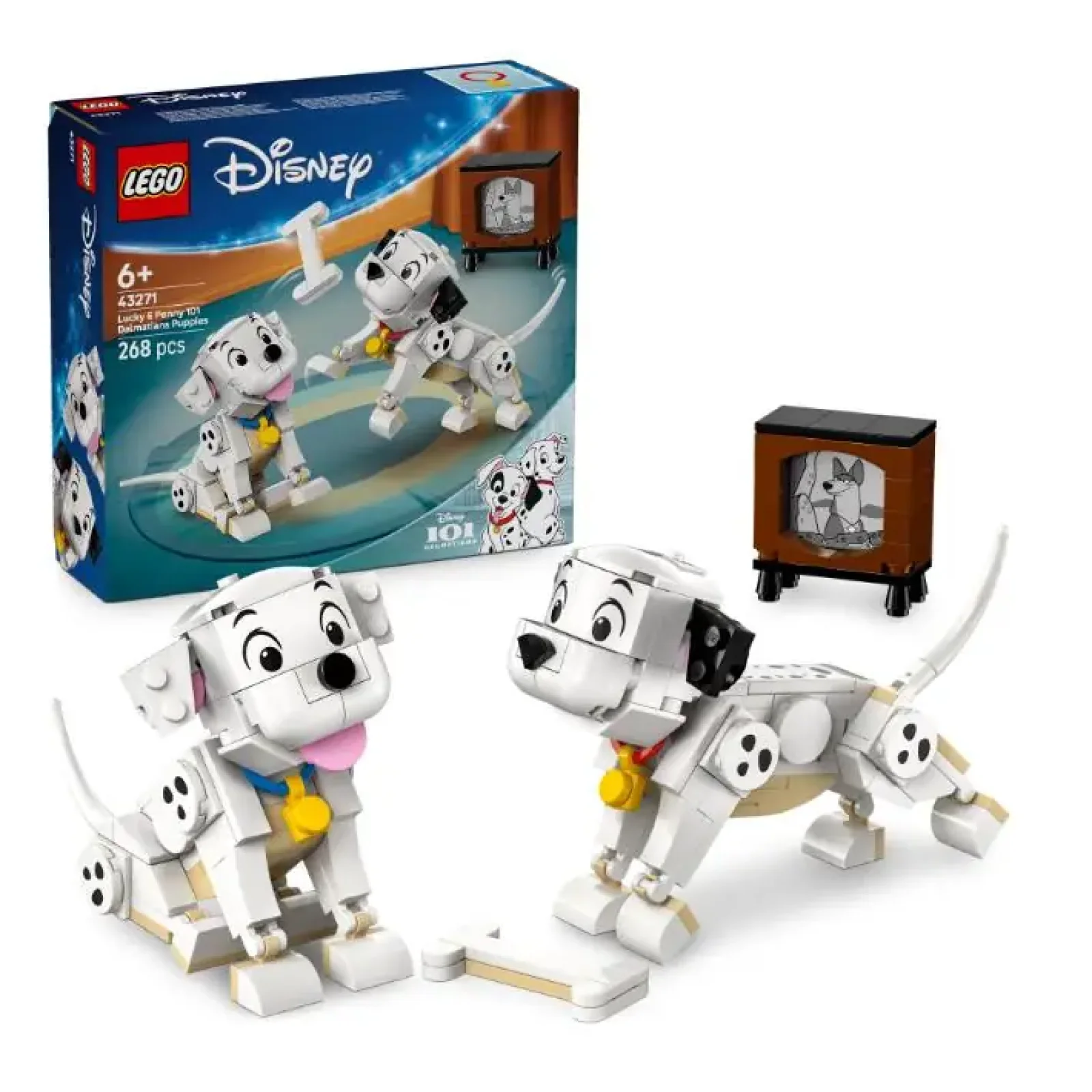 Конструктор LEGO Disney Classic Лакі та Пенні. 101 далматинець (43271) UA