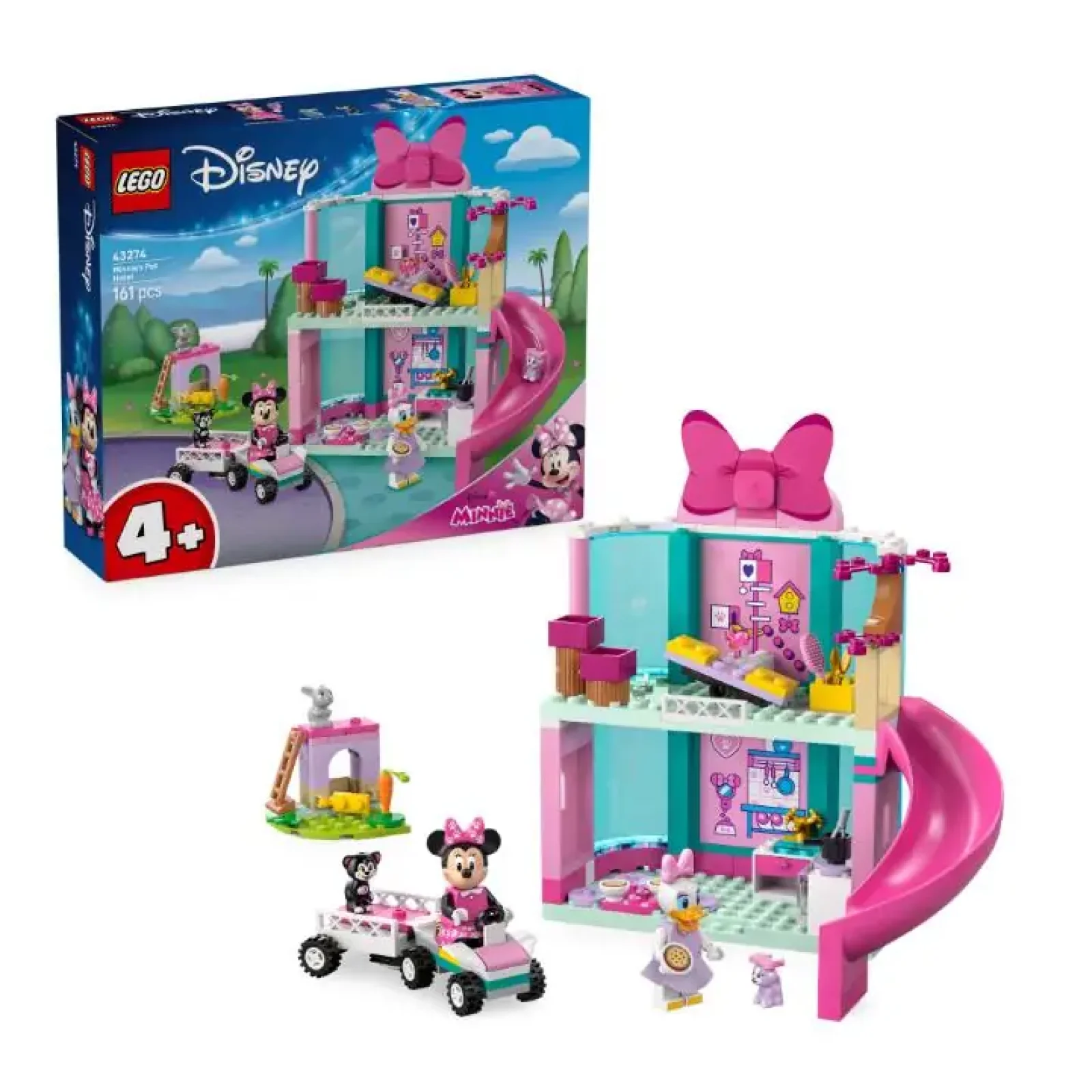 Конструктор LEGO Disney Classic Готель Мінні для домашніх улюбленців (43274) UA