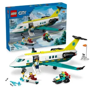 Конструктор LEGO City Літак швидкої медичної допомоги (60465) UA