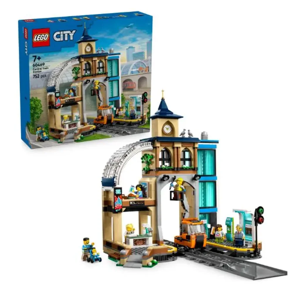 Конструктор LEGO City Центральний залізничний вокзал (60469) UA