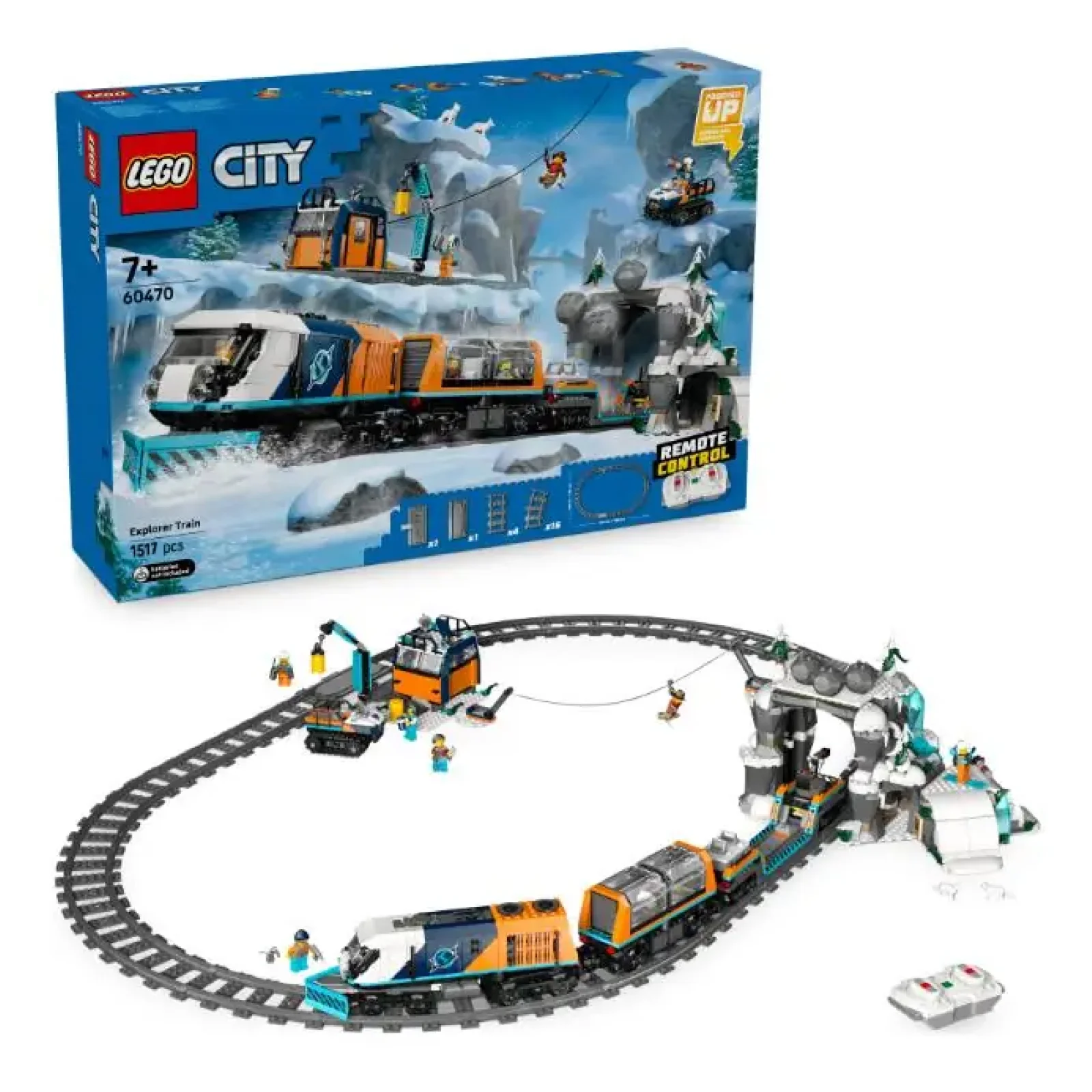 Конструктор LEGO City Арктичний дослідницький експрес (60470) UA