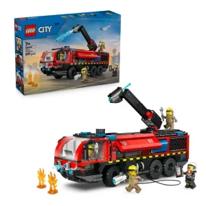 Конструктор LEGO City Пожежна вантажівка в аеропорту (60499)