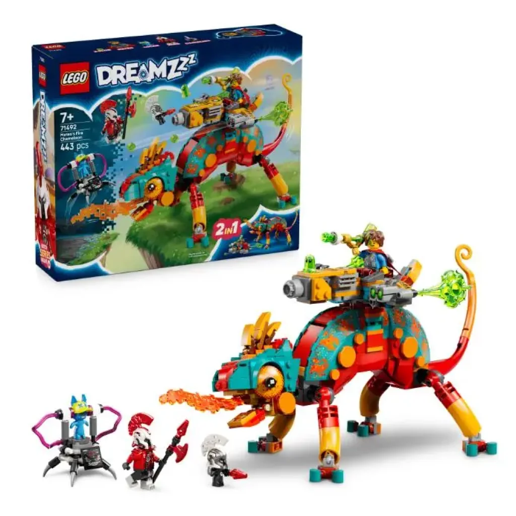 Конструктор LEGO Dreamzzz Вогняний хамелеон Матео (71492) UA