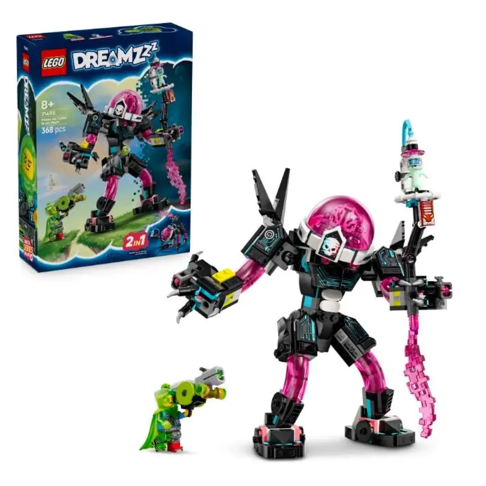 Конструктор LEGO Dreamzzz Матео проти робота Кібермозку (71495) UA