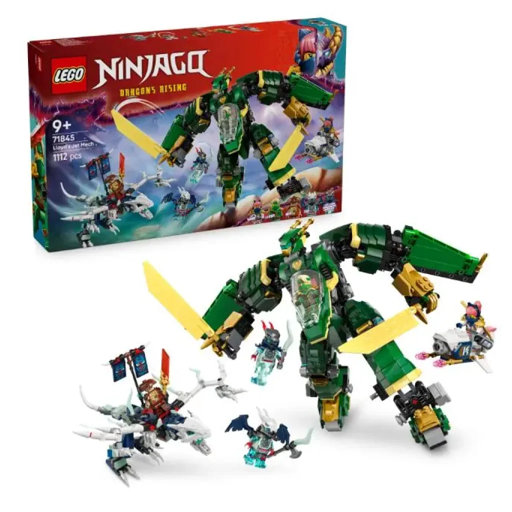 Конструктор LEGO Ninjago Реактивний робот Ллойда (71845) UA