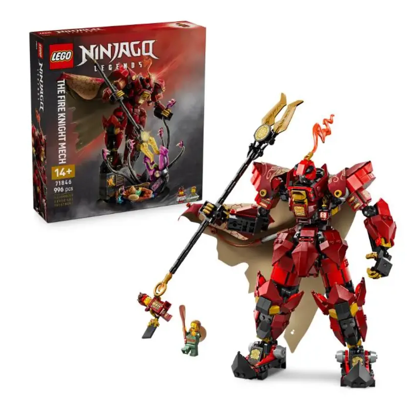 Конструктор LEGO Ninjago Робот Вогняного Лицаря (71846) UA