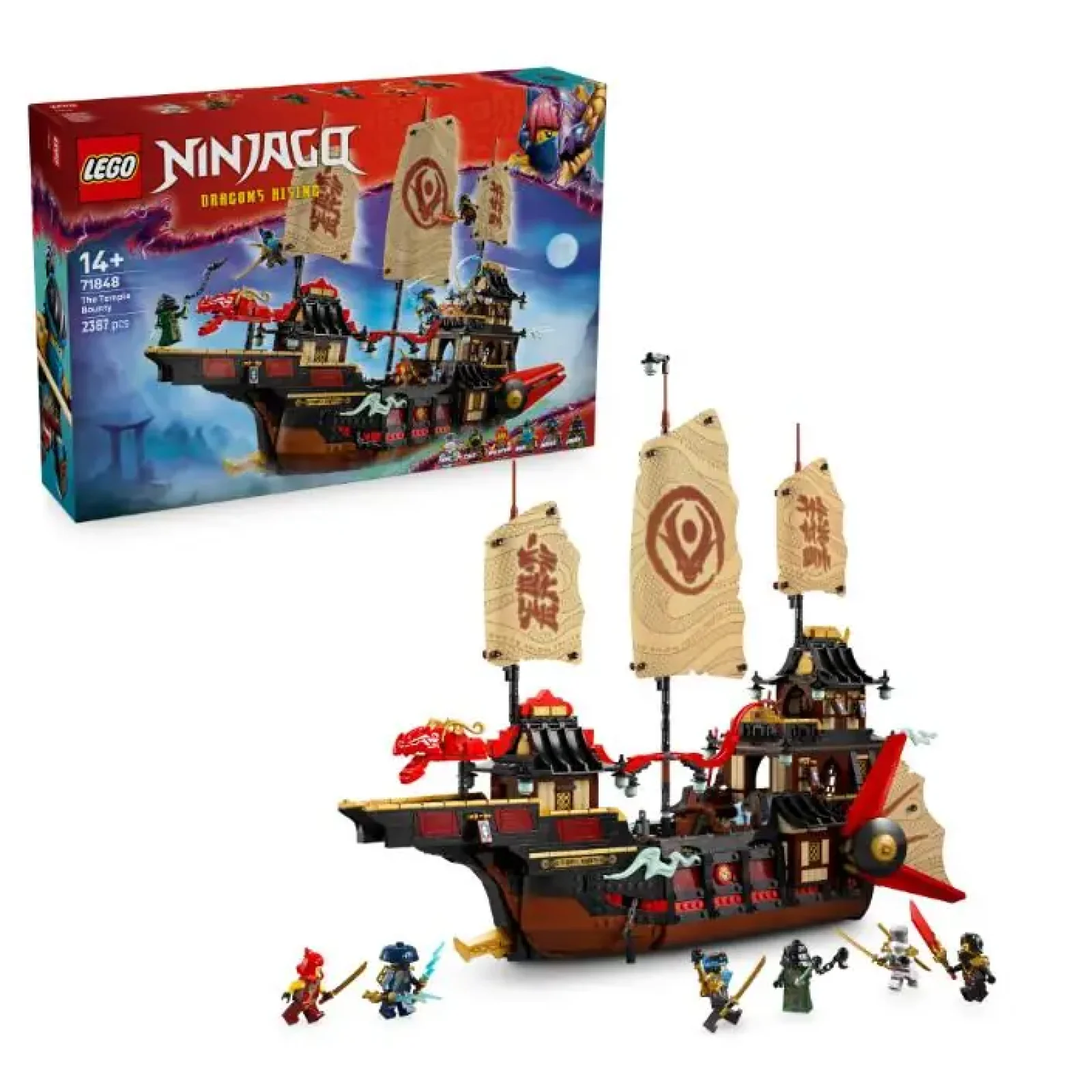 Конструктор LEGO Ninjago Щедрість храму (71848) UA