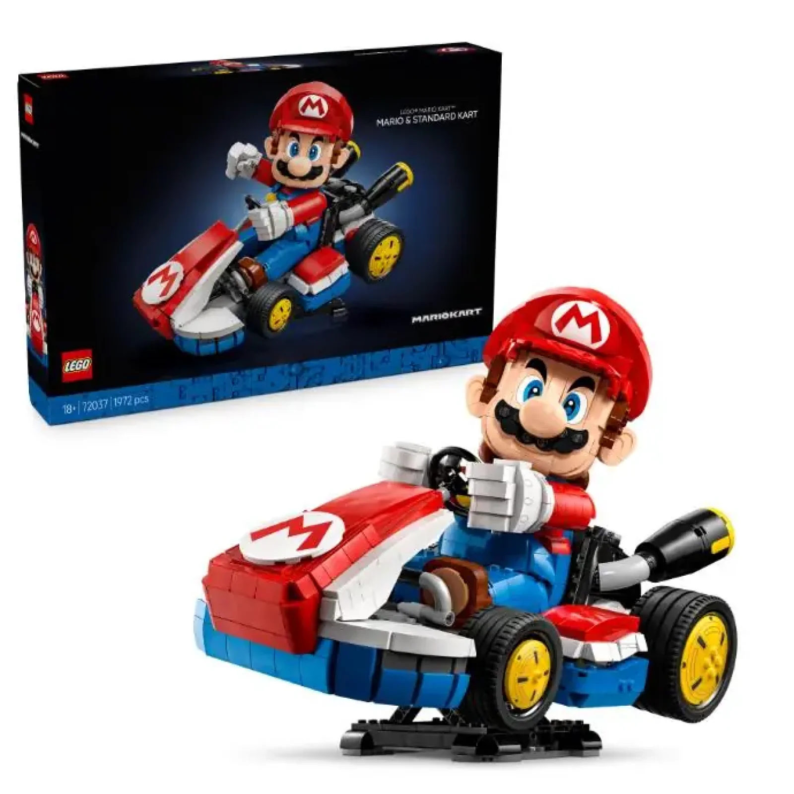 Конструктор LEGO Super Mario Mario Kart: Mario і Standard Kart (72037) UA