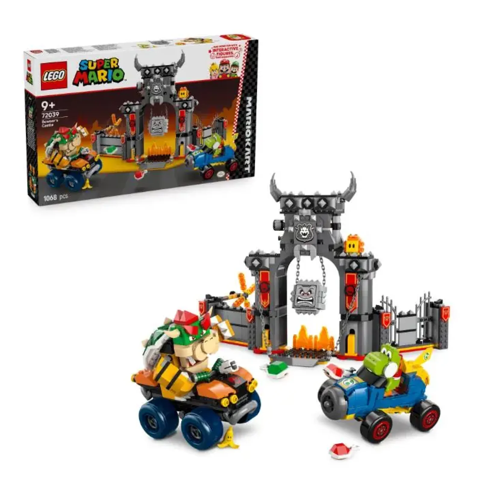 Конструктор LEGO Super Mario Mario Kart – Bowser та його замок (72039) UA