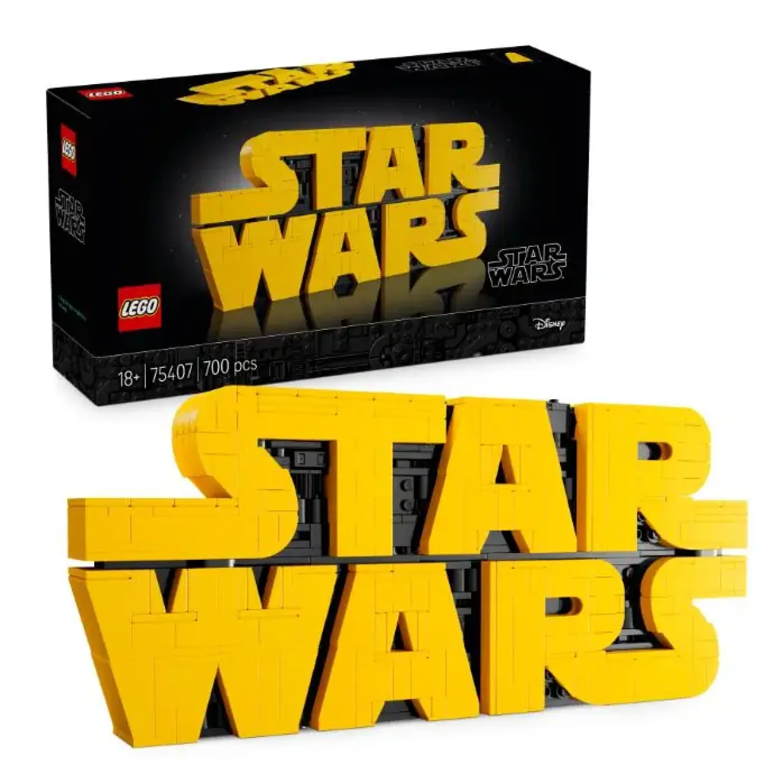 Конструктор LEGO Star Wars Логотип з кубиків «Зоряні війни» (75407) UA