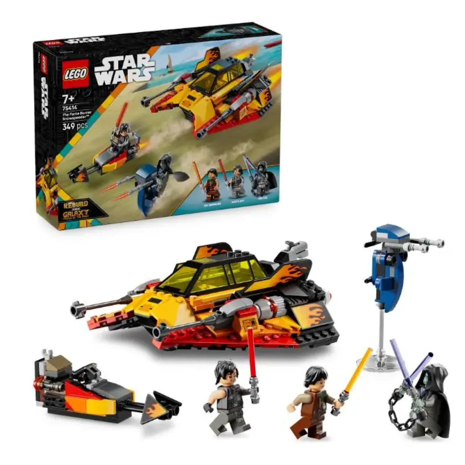 Конструктор LEGO Star Wars The Force Burner Сніговий винищувач (75414) UA
