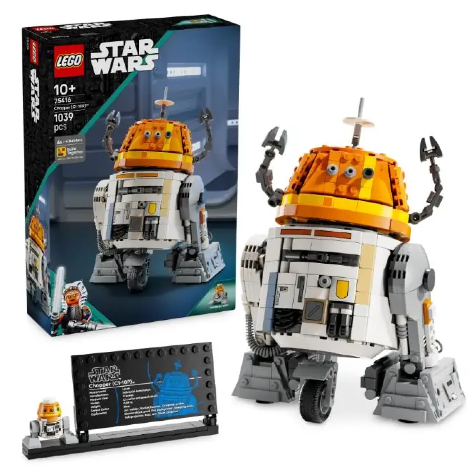 Конструктор LEGO Star Wars Чоппер (C1-10P). Дроїд-астромеханік (75416-) UA