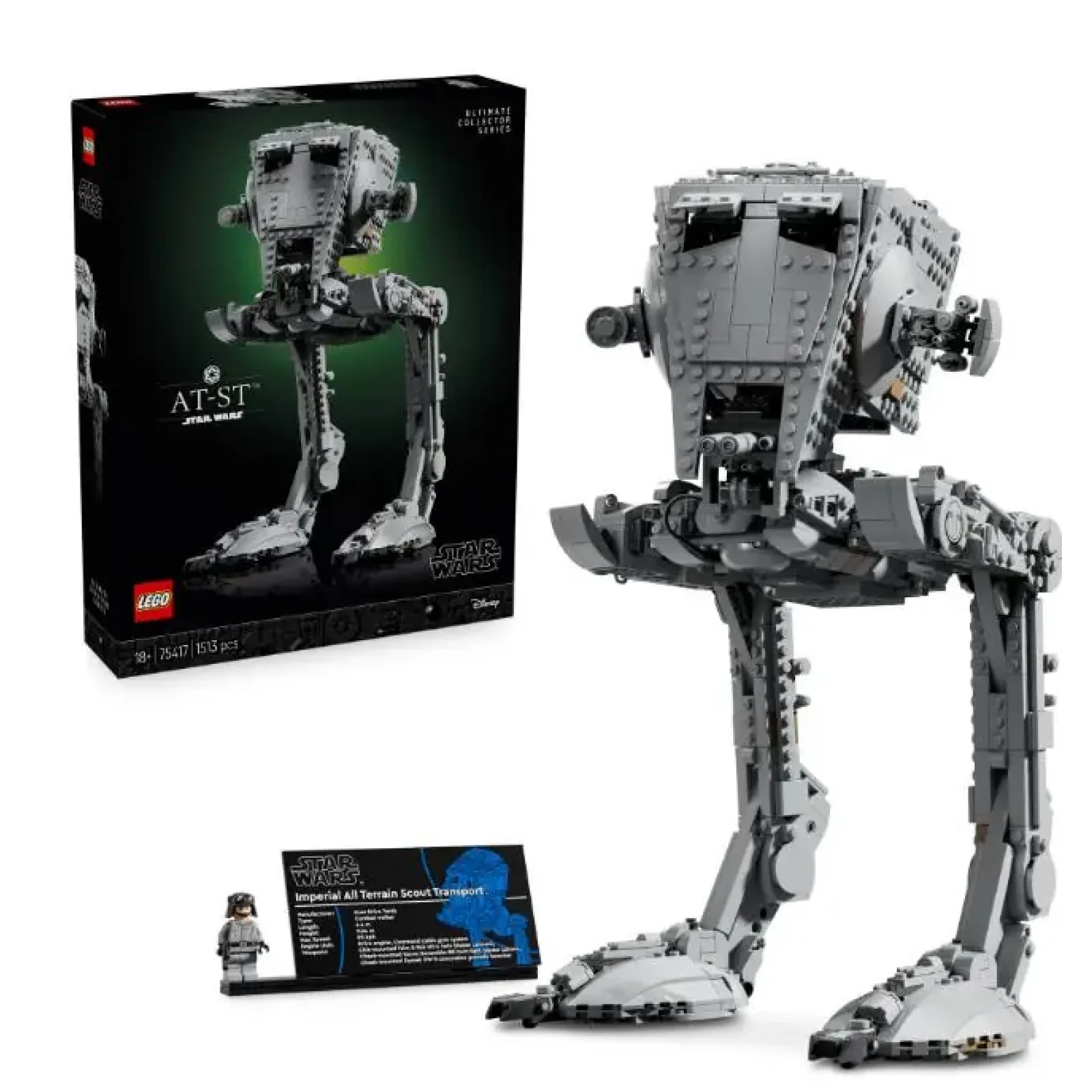 Конструктор LEGO Star Wars Крокохід AT-ST (75417-) UA