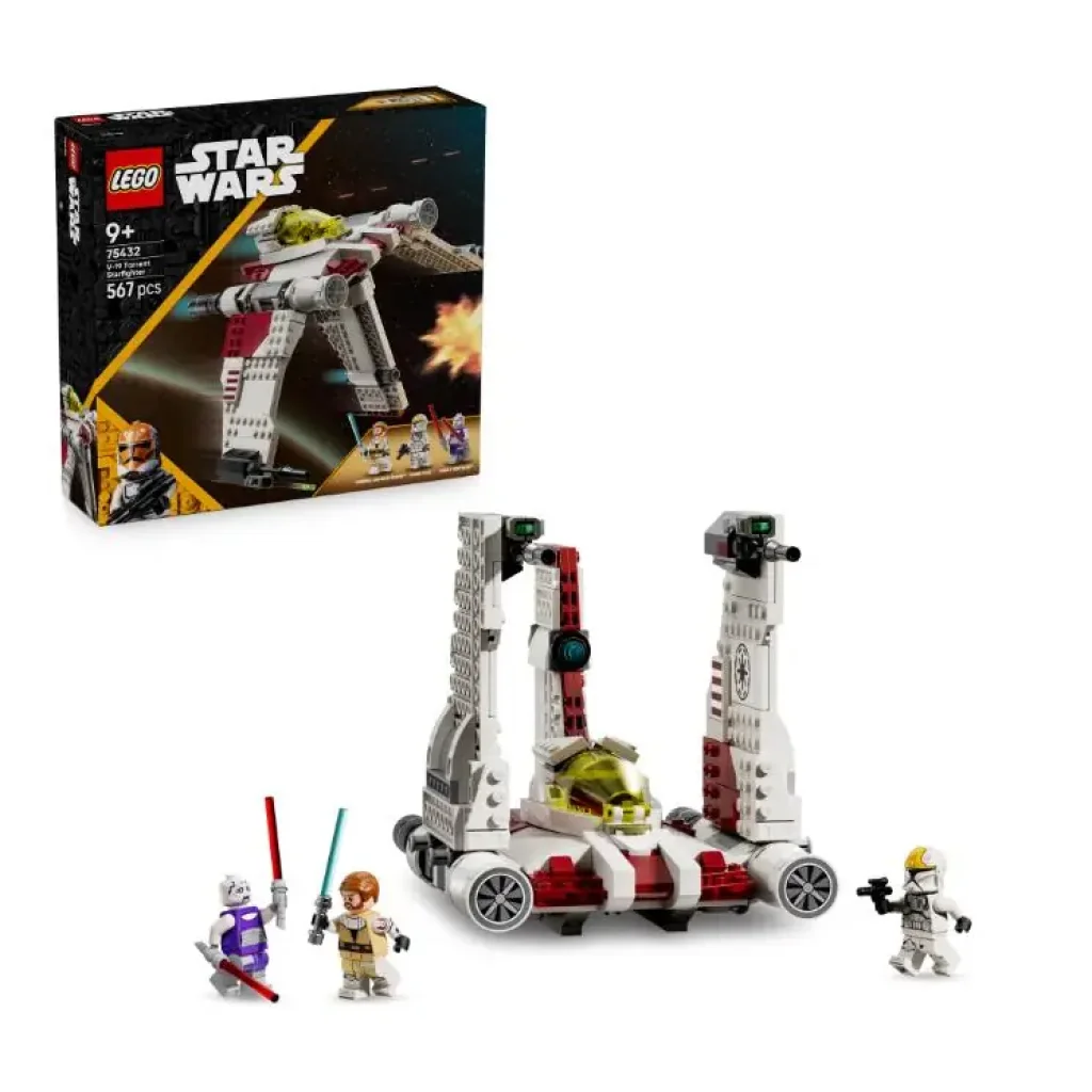 Конструктор LEGO Star Wars Зоряний винищувач V-19 «Потік» (75432) UA