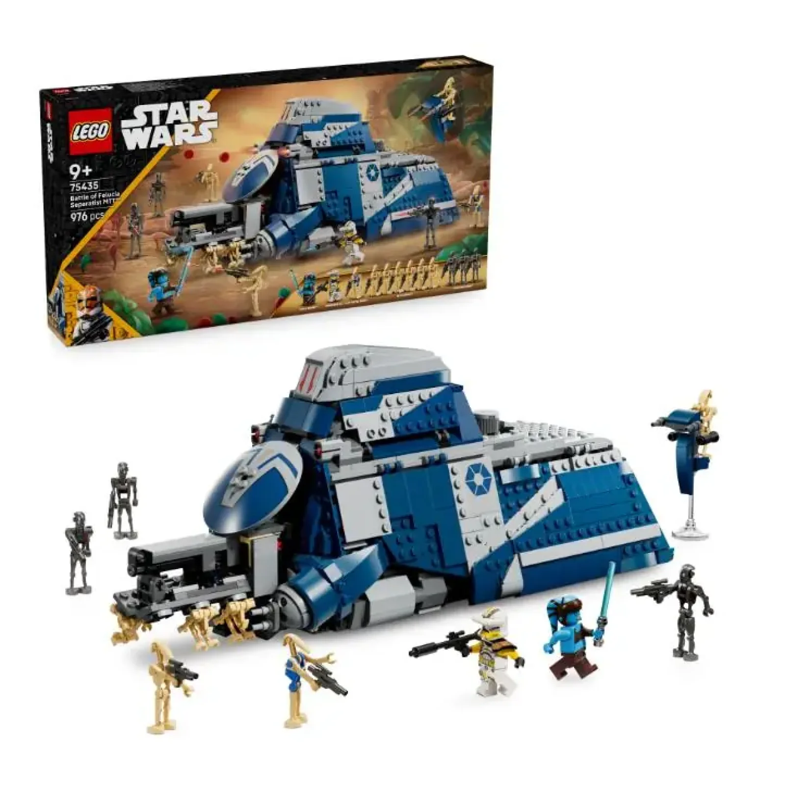 Конструктор LEGO Star Wars Битва при Фелюсії Сепаратистський МТТ (75435) UA
