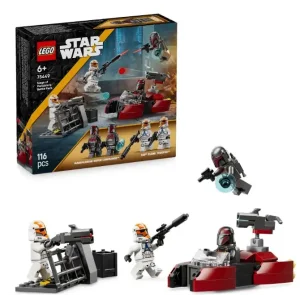 Конструктор LEGO Star Wars Бойовий комплект «Облога Мандалора» (75449)