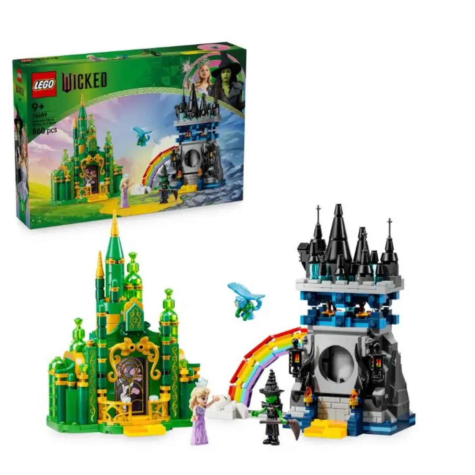 Конструктор LEGO Wicked Смарагдове місто та замок Кіамо-Ко (75689) UA