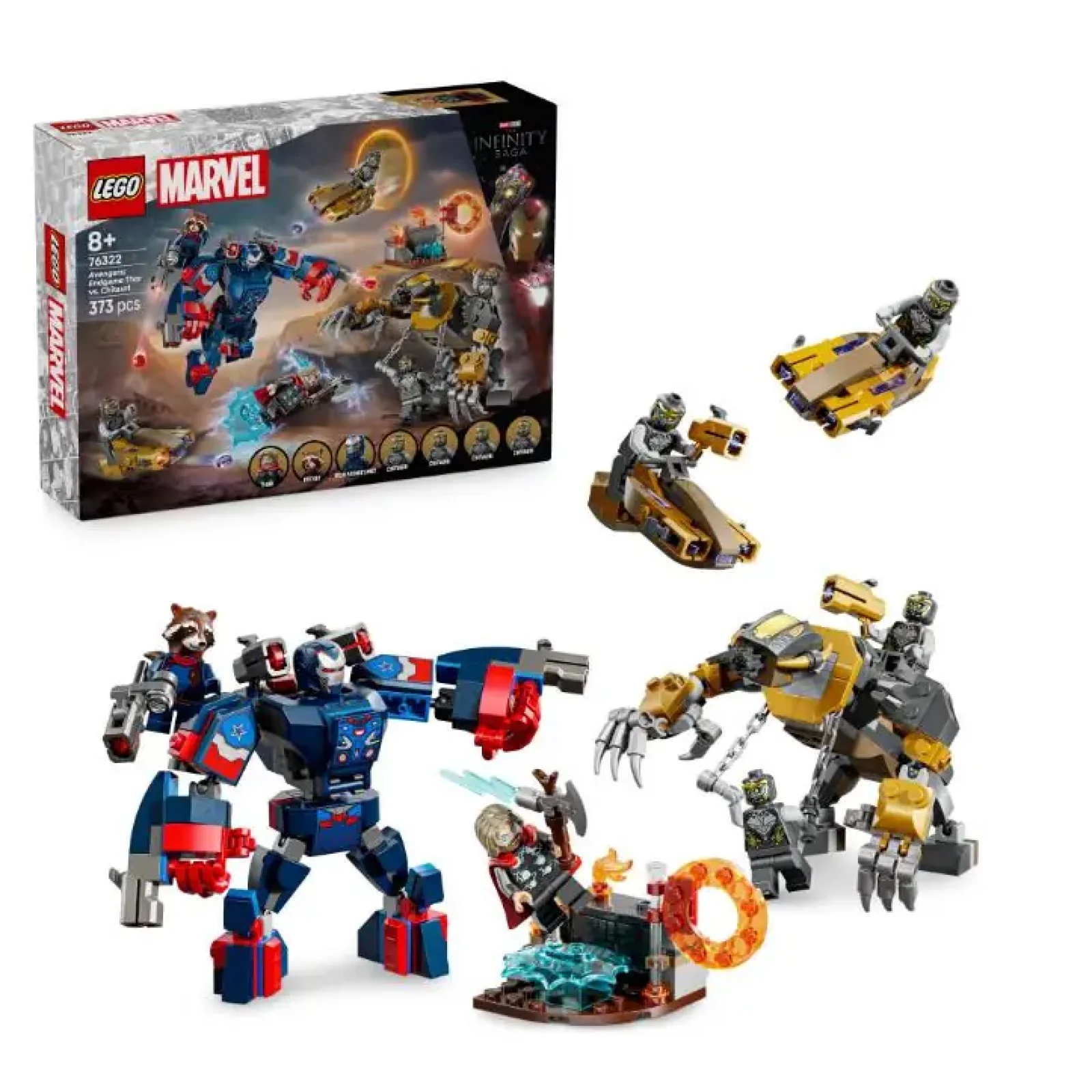 Конструктор LEGO Super Heroes Месники: Завершення Тор проти Чітаурі (76322) UA