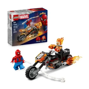 Конструктор LEGO Super Heroes Людина-павук vs. Примарний вершник на мотоциклі (76335)