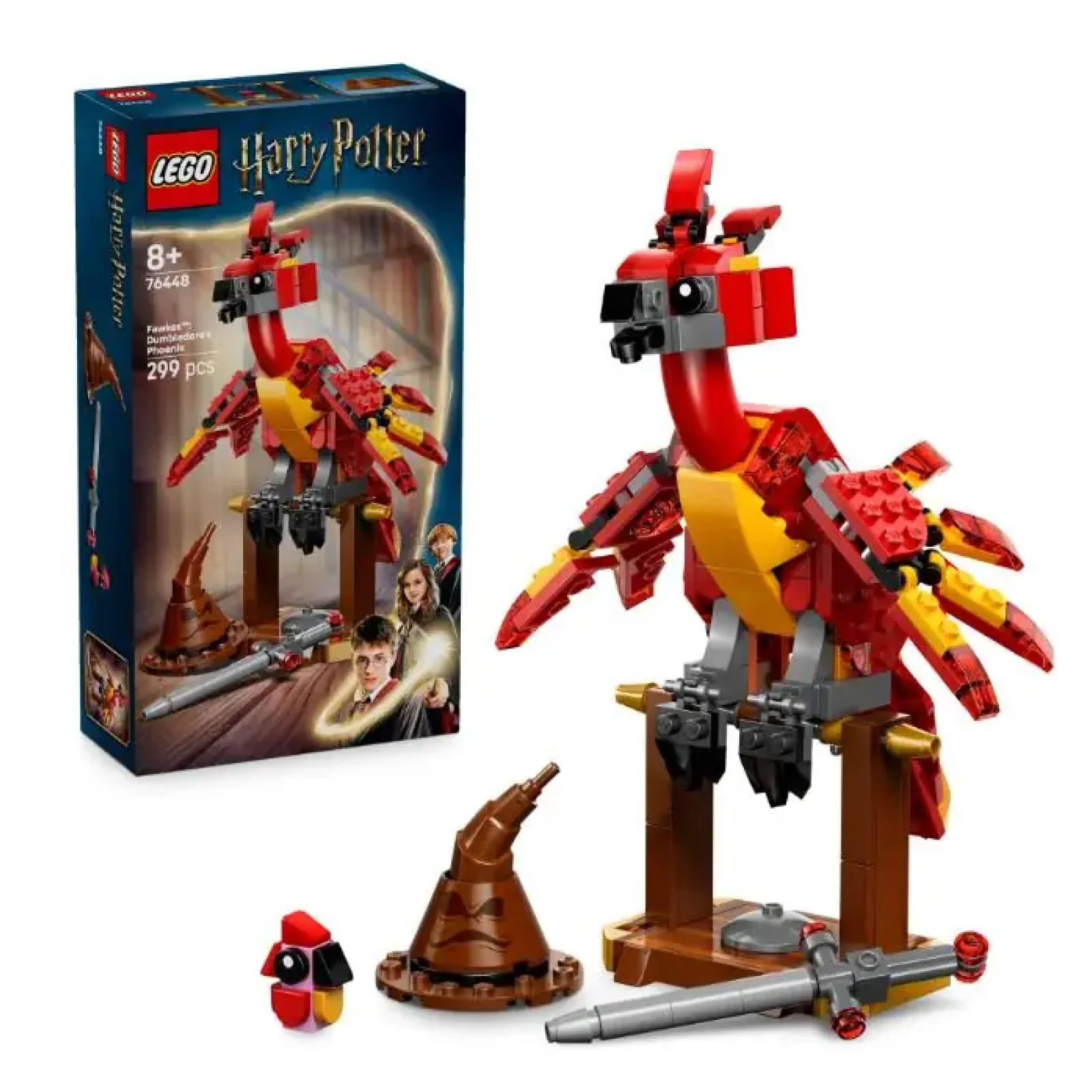 Конструктор LEGO Harry Potter Фоукс: фенікс Дамблдора (76448) UA