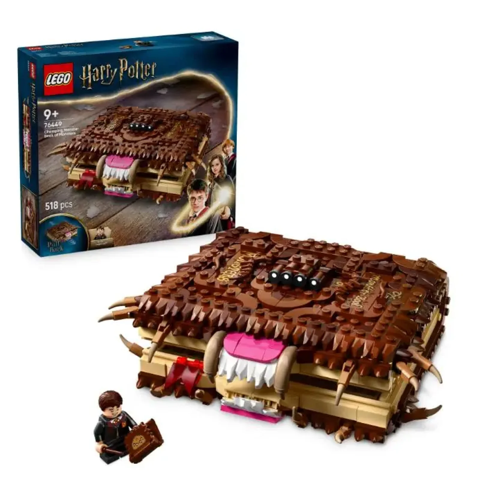Конструктор LEGO Harry Potter Куслива Жахлива книга жахіть (76449) UA