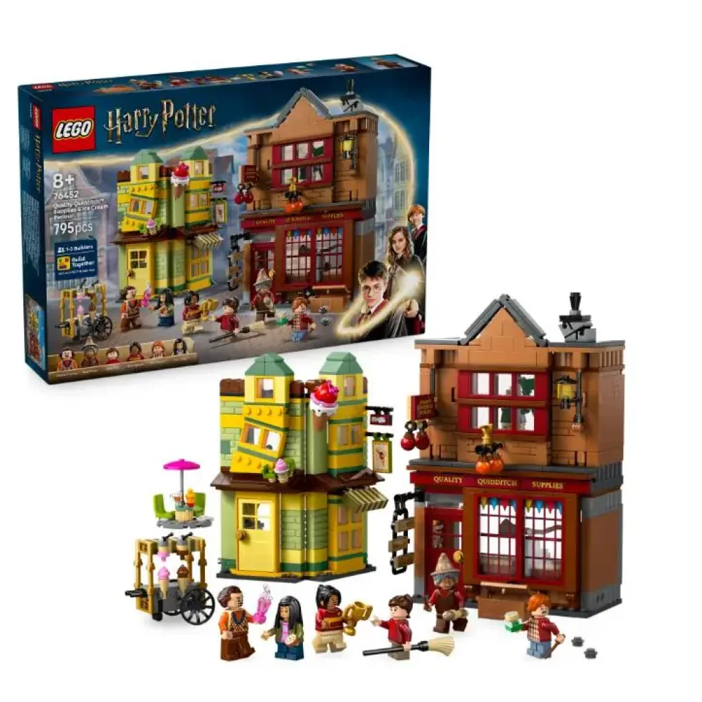 Конструктор LEGO Harry Potter Якісні товари для квідичу і кафе з морозивом (76452) UA