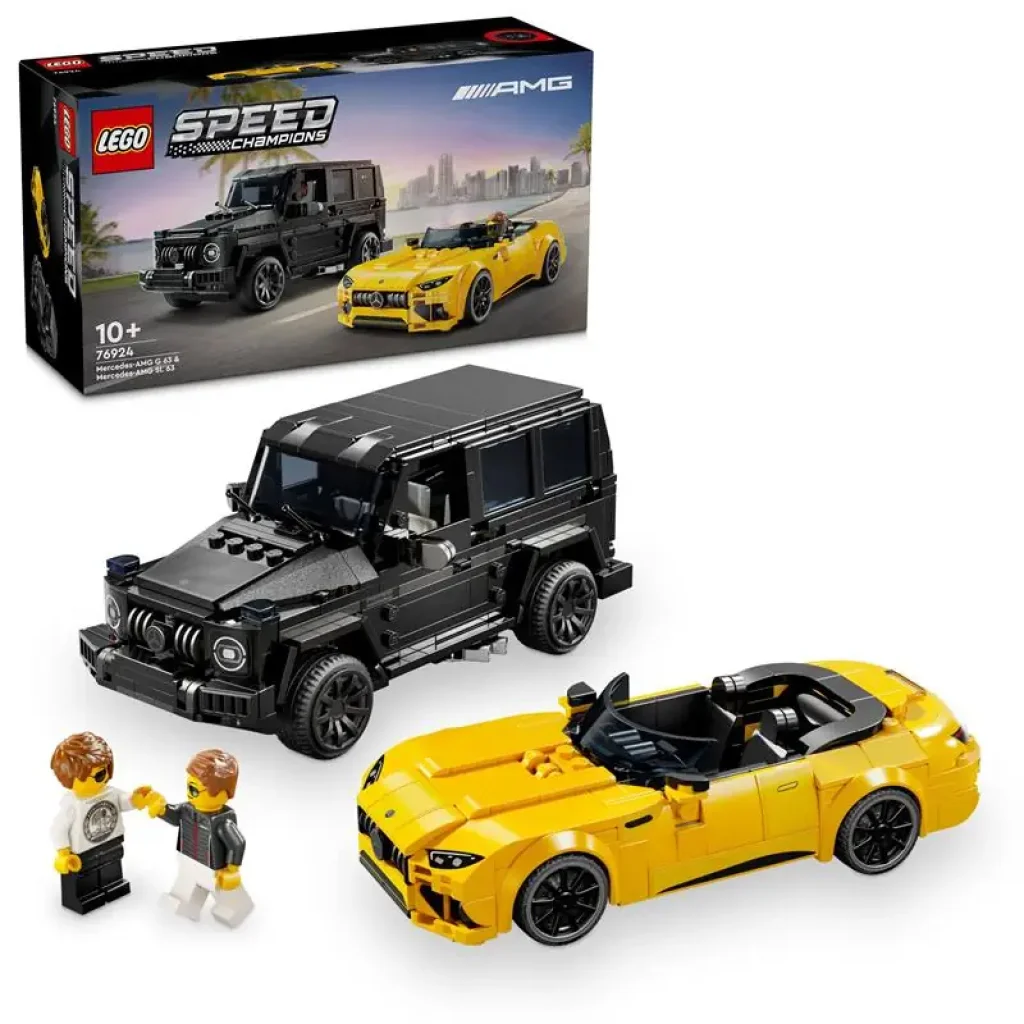 Конструктор LEGO Speed Champions Mercedes-AMG G 63 і Mercedes-AMG SL 63 (76924) UA
