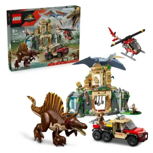 Конструктор LEGO Jurassic World Повітряна місія зі спинозавром і кетцалькоатлем (76976) UA