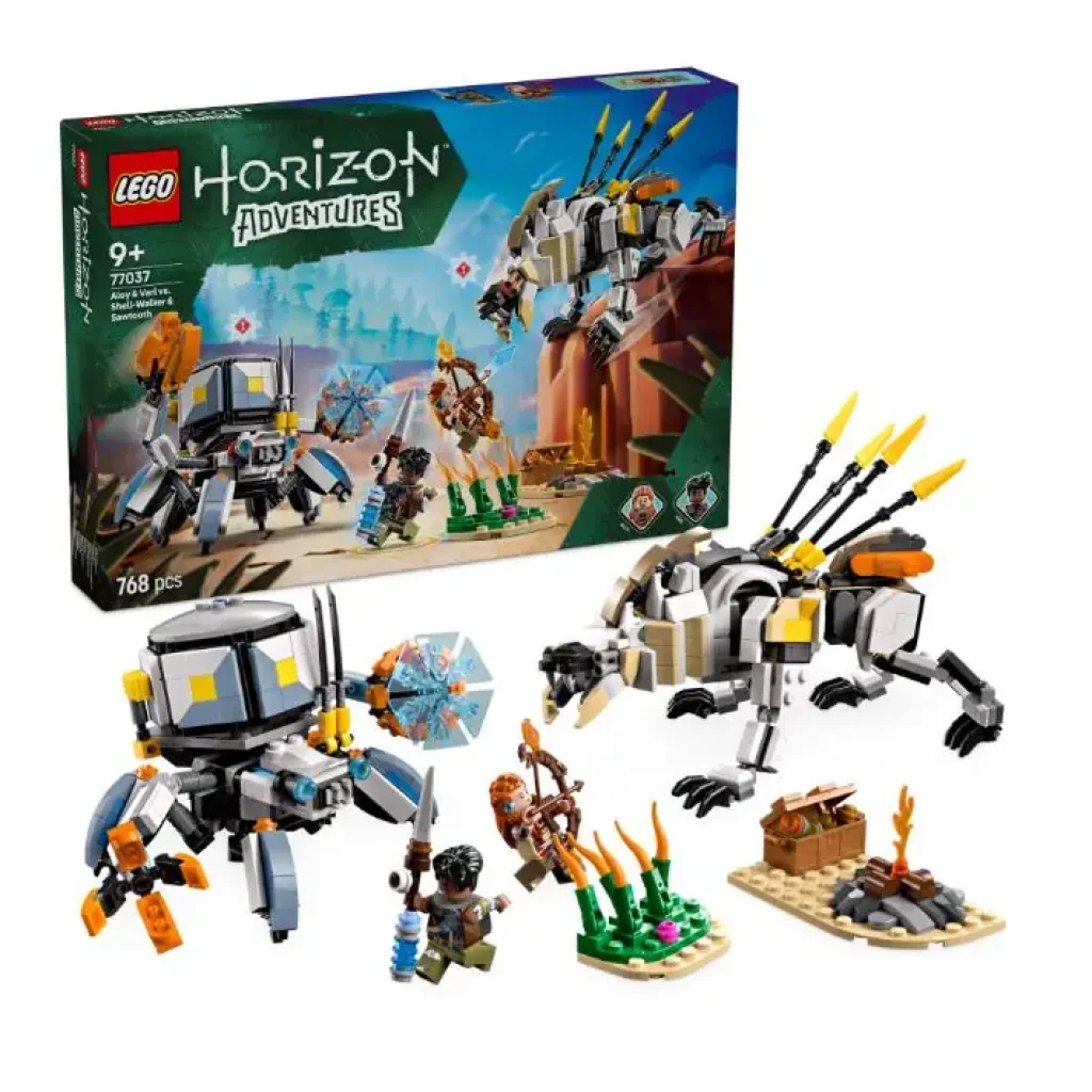 Конструктор LEGO Horizon Aloy і Varl проти Shell-Walker і Sawtooth (77037) UA