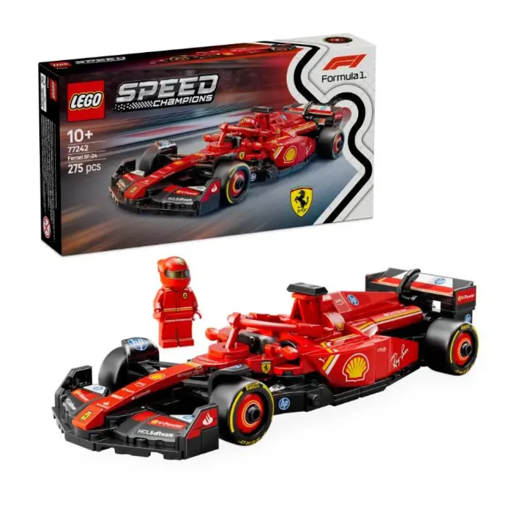 Конструктор LEGO Speed Champions Автомобіль для перегонів F1® Ferrari SF-24 (77242) UA