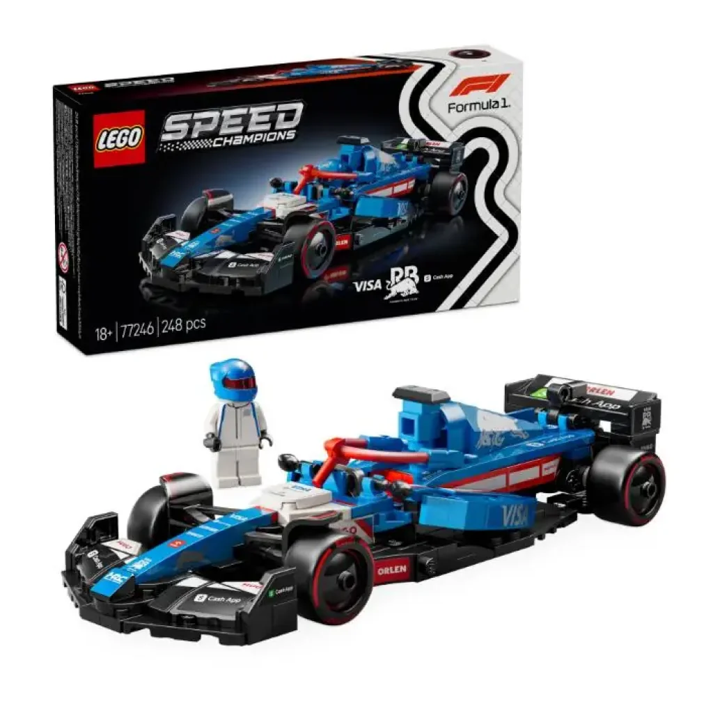 Конструктор LEGO Speed Champions Автомобіль для перегонів F1® Visa Cash RB VCARB 01 (77246) UA