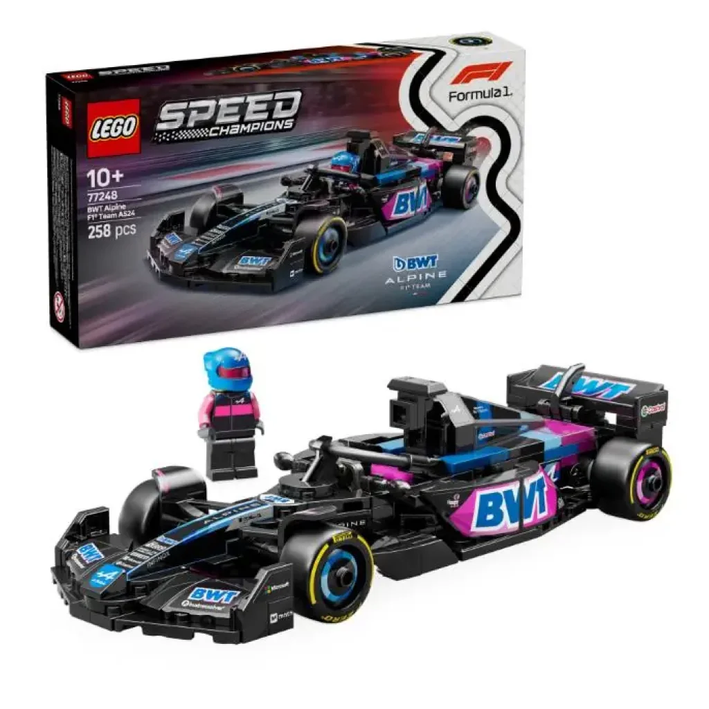Конструктор LEGO Speed Champions Автомобіль для перегонів BWT Alpine F1® Team A524 (77248) UA
