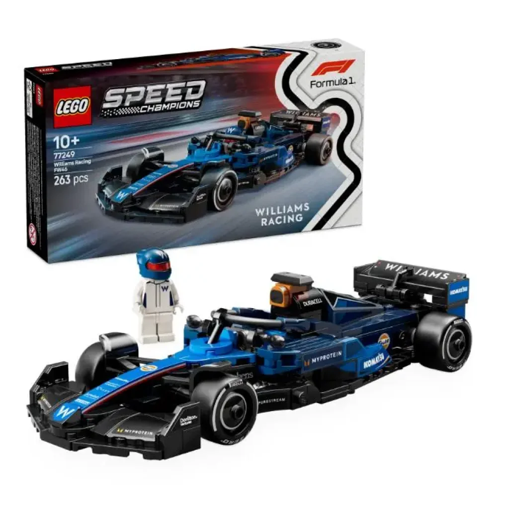 Конструктор LEGO Speed Champions Автомобіль для перегонів F1® Williams Racing FW46 (77249) UA