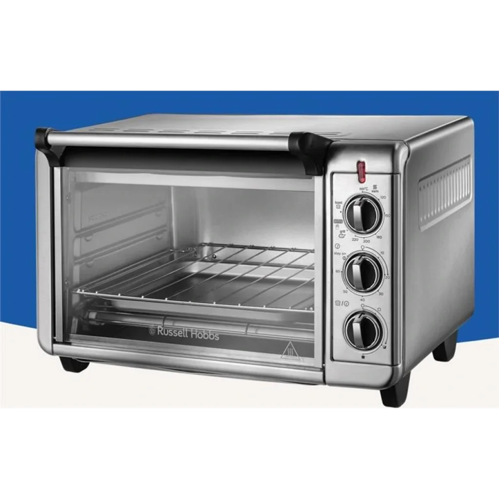 Міні-піч Russell Hobbs Air Fryer, 1500Вт, 22.8 л, механічне керування, нерж. сталь, сірий, 26680-56 UA