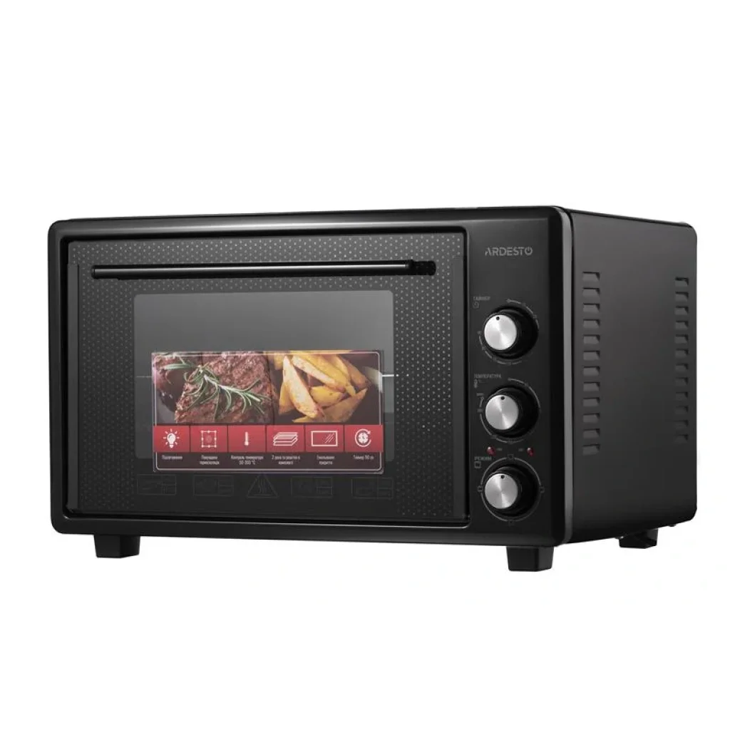 Електрична міні-піч Ardesto MEO-S40GB - 1300Вт/40 л./таймер/чорна UA