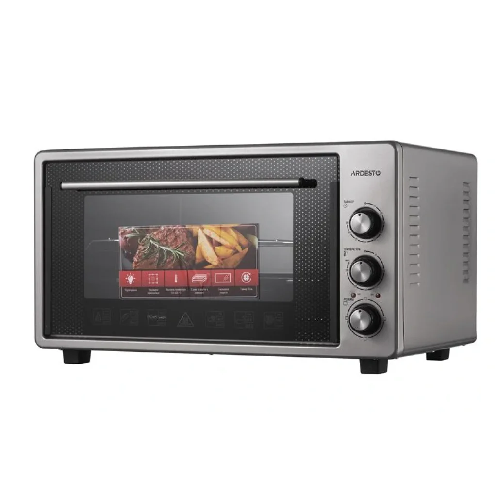 Электрическая мини-печь Ardesto MEO-S45GG - 1600Вт/45 л./таймер/серая UA
