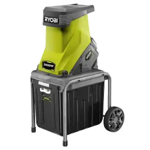 Подрібнювач садовий мережевий Ryobi RSH2545B 2500Вт 45мм 40л ніж 13.4кг (5133002512) UA