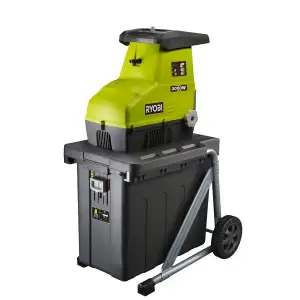 Подрібнювач садовий мережевий Ryobi RSH3045U 3000Вт 45мм 55л фреза 21кг (5133004335) UA