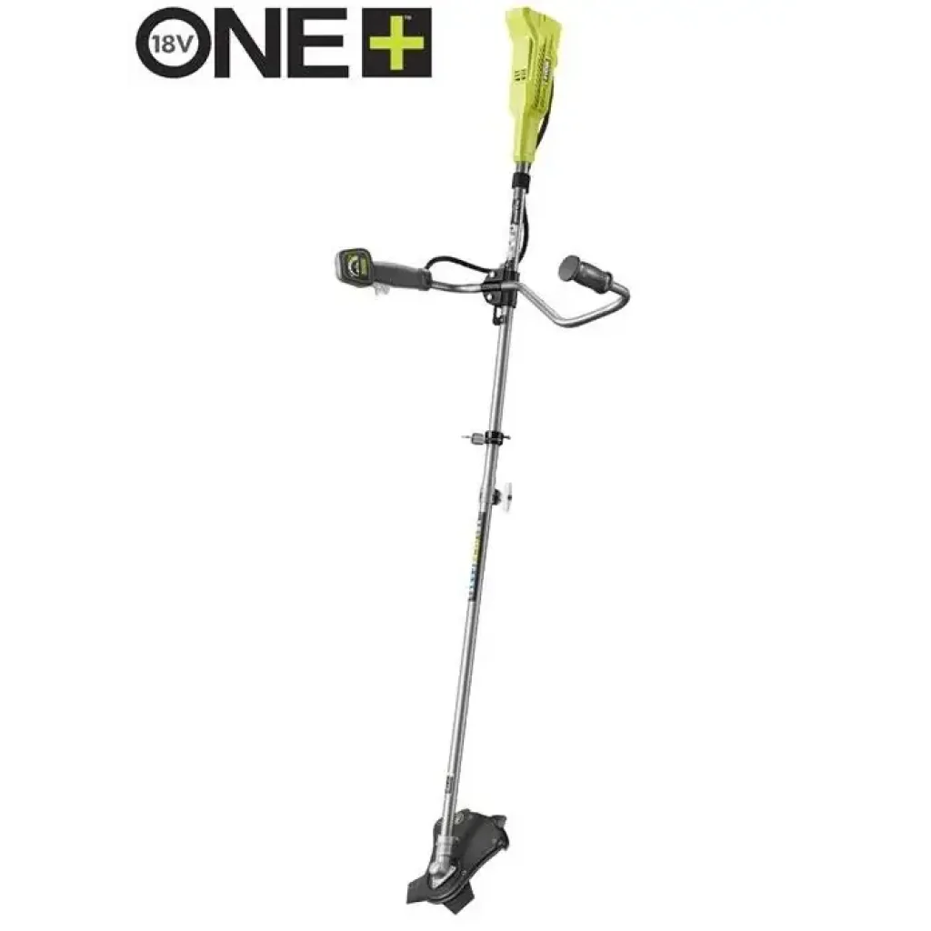 Тример садовий акумуляторний Ryobi ONE+ OBC1820B 18В 20см ніж/ліска 30см ергоремені Vertebrae 4.7кг без АКБ та ЗП (5133002619) UA